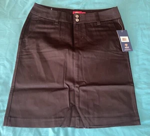 NWT Dickies Girl Black School Uniform Straight Skirt 5 (C17) - Picture 1 of 3