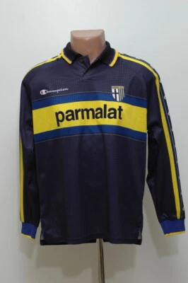 CAMISETA DE FUTBOL PARMA ITALY 1999/2000 VISITANTE CAMPEÓN #15 MANGA LARGA Foto 1 de 3