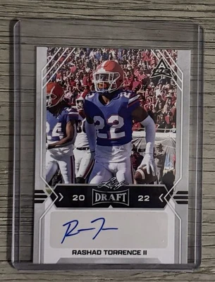 2022 Pro Set Draft #PSA-RT1 Rashad Torrence II Auto Autographs Florida (F) - Image 1 of 2