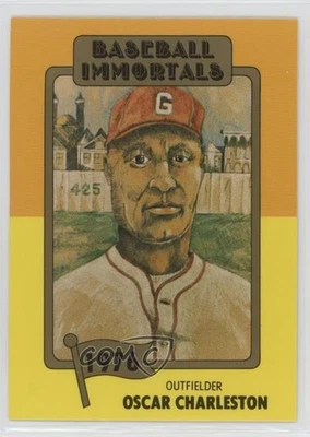 1980-84 SSPC Baseball Immortals 1st Printing MLB Logo Oscar Charleston #152 HOF - Image 1 of 2