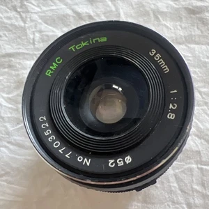 VERY RARE Tokina 35mm f/2.8 LENS RMC olympus mount - Picture 1 of 4
