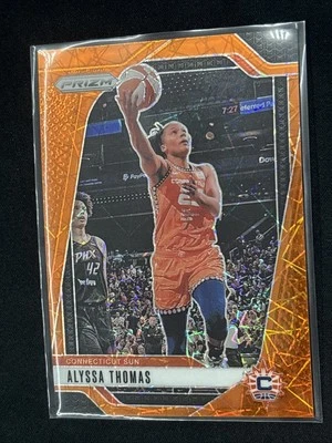 2024 Panini Prizm WNBA - Alyssa Thomas #44 Orange Velocity Prizm - Image 1 of 2