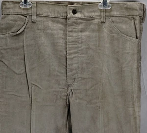 NWT NEW VINTAGE  SEDGEFIELD PANTS TAN BROWN SOFT CHENILLE JEANS SIZE 38 X 34  - Picture 1 of 12