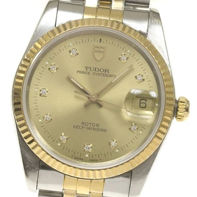 Tudor TUDOR 74033 Prince Oysterdate 10P Diamond cal.2624 2 Automatic Men s 82614 - Image 1 of 4