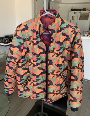 Chaqueta acolchada de camuflaje reversible de dos caras para madre talla M Foto 1 de 4