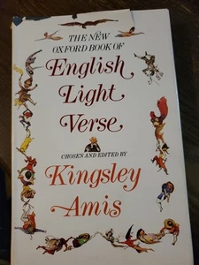 THE NEW OXFORD BOOK OF LIGHT VERSE Kingsley Amis Vntg /Prnt, HC, DJ 1978 - Picture 1 of 6