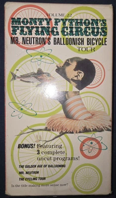 Vintage VHS Monty Python’s Flying Circus Tour Rare Vol 22 - Image 1 of 4