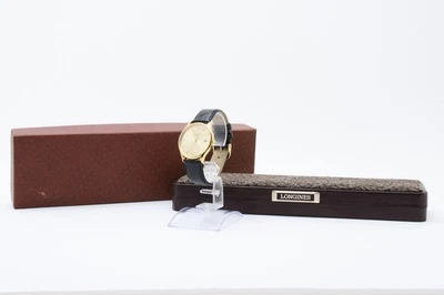 Reloj Hombre Vintage LONGINES Lyre L4.759.2 Oro 35mm Cuarzo COMO NUEVO con Caja JAPÓN Foto 1 de 4