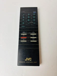 Vintage JVC Remote Control Unit Black VCR TV Video Made in Japan Model PQ10342A - Picture 1 of 3