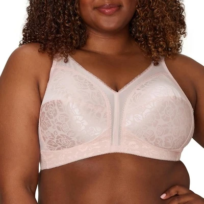 Playtex Women Wireless Bra, 18 Hour Plus-Size Bras Available, Full Coverag - Image 1 of 4