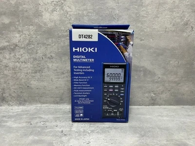Hioki Electric Dt4282 Digital Multimeter 10A Terminal Mounted Japan New - Image 1 of 4