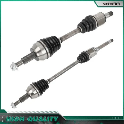 AWD For 2011-2022 Jeep Grand Cherokee Dodge Durango Front CV Axles 1 Speed Trans - Image 1 of 4