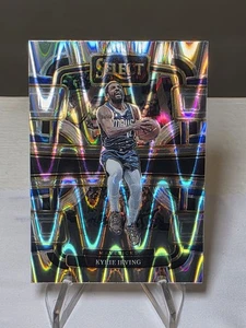 2023 24 Panini Select Kyrie Irving Silver Tectonic Prizm Parallel Card #21 - Bild 1 von 2