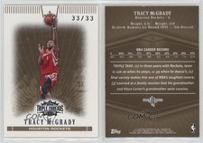 2007-08 Topps Triple Threads Gold /33 Tracy McGrady #31 HOF
