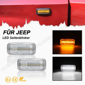 Intermitente lateral LED intermitente luz de estacionamiento para Jeep Grand Cherokee Commander Patriot - Imagen 1 de 9