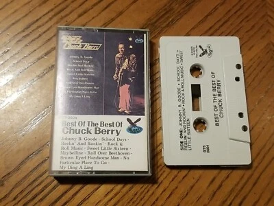 Chuck Berry Best of The Best  Cassette Tape 1978 Gusto - Image 1 of 3