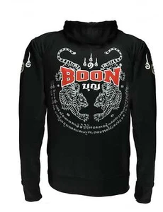 Boon Sport "TIGER SAK TATTOO" Hoodie - 100% cotton - handmade in Thailand - Picture 1 of 4