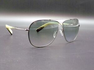 Tom Ford Eva Aviator Sunglasses - TF374 15B - Light Ruthenium Gradient Smoke