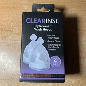 2 Clearinse Replacement Wash Head For Use w/ Nasal Cleansing System Boxed - Picture 1 of 7