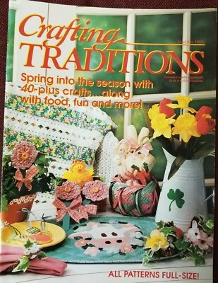 Crafting Traditions Magazine March/April 1996 Excellent Condition! - Image 1 of 4