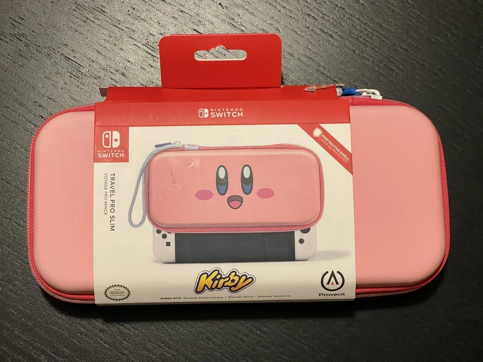 Nintendo Switch Kirby PowerA Travel Pro Slim Case