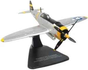 Diecast P-47 Thunderbolt 333rd FS318FG Capt Daniel Boone Model Scale 1:72 - Picture 1 of 3