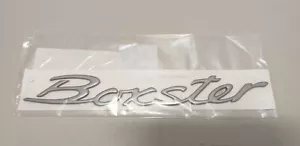 Porsche Boxster (986) Rear Badge (Titanium Metallic) New (Genuine) - £95.98 - Picture 1 of 7