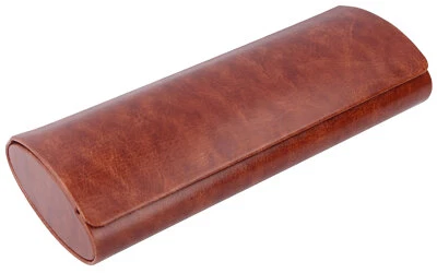 BIP Edles Brillenetui mit Magnetverschluss Borkum Breezy in Größe L in Braun | NEU