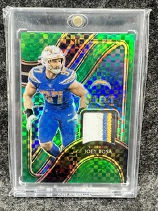 2020 Panini Select Select Swatches Neon Green Prizm /5 Joey Bosa #SS-JBO - Picture 1 of 2