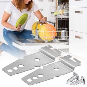 2 Piece WP8269145 for Dishwasher Upper Mounting Bracket AP3039168 PS393134 - Picture 1 of 13