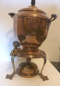 Antique Jos. Heinrichs - Paris New York - Copper Coffee or Tea Urn Pre-1907 - Picture 1 of 10