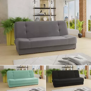Schlafcouch SENA mit Schlaffunktion - Bettsofa mit Bettkasten, Schlafsofa, Sofa - Bild 1 von 15