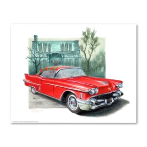 Signed A NIGHTMARE ON ELM STREET 1958 Cadillac Poster Print Wall Art 11x14 - Picture 1 of 4