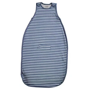 4 Season Ultimate Baby Sleeping Bag - Merino Wool and Organic Cotton Navy Blue - Picture 1 of 7