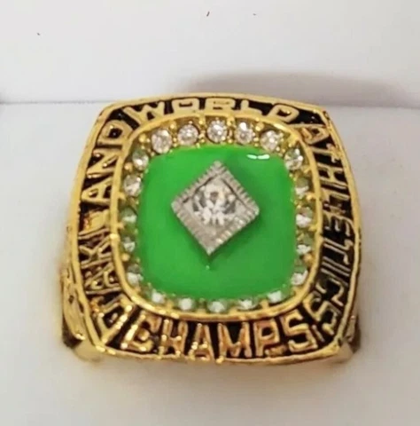 1989 Oakland Athletics NEUDY CLIME World Series Championship Ring Cover