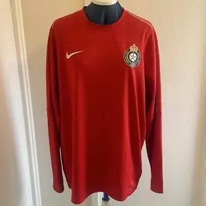 Nike Kings Langley FC Jersey Reino Unido Talla L Fútbol Entrenamiento Dri Fit Rojo - Imagen 1 de 21