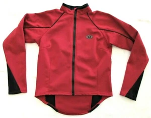 Chaqueta de Ciclismo Pearl Izumi Cremallera Completa Para Mujer M Logo Mediano Cremallera Trasera Bolsillo Rojo De Colección - Imagen 1 de 9