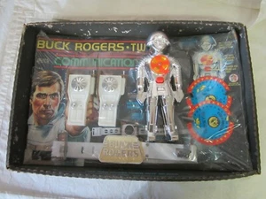 Juego de juguetes de comunicaciones robot Buck Rogers y Twiki 1979 vintage - Imagen 1 de 5