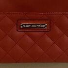 Juicy Couture Shoulder Crossbody Bag Red Logo Lining Multiple Compartments./