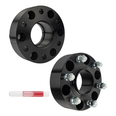 2x 2" 6x5.5" Wheel Spacer M14x1.5 78.1mm For 2020-2022 Chevrolet Silverado 1500 Foto 1 de 4