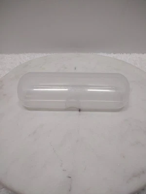 Estuche rígido de plástico transparente solo #399-38 Foto 1 de 4