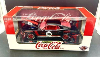 M2 Coke Coca Cola RC02 1970 Ford Mustang Boss 302 Chase 1/24 D3 - Image 1 of 4