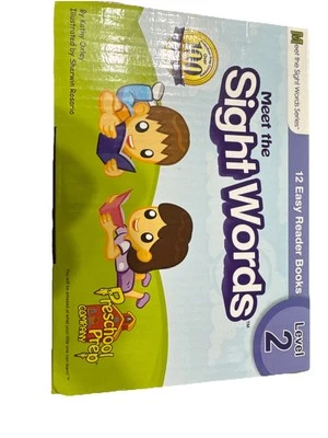 Meet the Sight Words - Level 2 - Easy Reader Books (boxed set of 12 - GOOD - Image 1 of 3