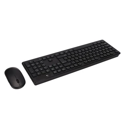 Wireless Keyboard Mouse Combo 2.4G 104 Keys ABS 1600dpi Keyboard Mouse Set For - Image 1 of 4