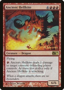 1x Ancient Hellkite (FOIL PROMO) - LP - Magic 2011 (M11) - SPARROW MAGIC - Picture 1 of 1