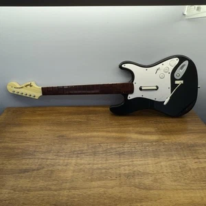 XBOX 360 Rock Band Fender Stratocaster Wireless Guitar XBGTS2 Harmonix Untested - Picture 1 of 11
