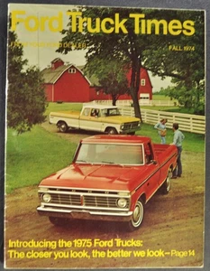 1974-1975 Ford Truck Times Magazine F-150 Ranger Pickup F-250 SuperCab Ranchero - Picture 1 of 12