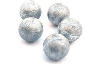 Bolas de zinc (5 libras | 99,9+% puro) metal de zinc crudo por - Imagen 1 de 12