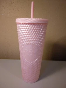 Vaso Starbucks Pink Pearl Bling Venti 24 oz verano 2024 *¡Envío rápido!* - Imagen 1 de 4