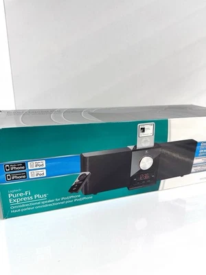 Logitech Pure-Fi Express Plus S-00067 Portable Speaker Dock for iPod & iPhone - Image 1 of 4